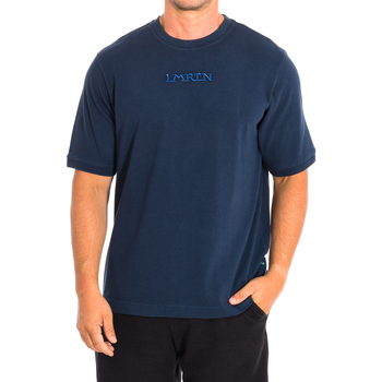 Oblečenie Muž Tričká s krátkym rukávom La Martina TMR008-JS303-07017 Námornícka modrá