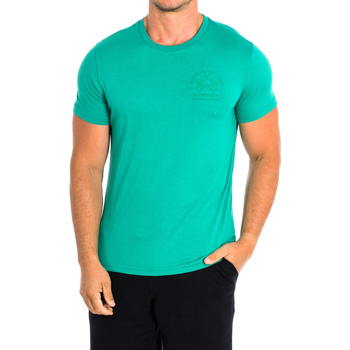Oblečenie Muž Tričká s krátkym rukávom La Martina TMR011-JS206-03104 Zelená