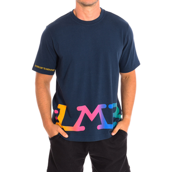 Oblečenie Muž Tričká s krátkym rukávom La Martina TMR303-JS303-07017 Námornícka modrá