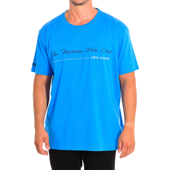 Oblečenie Muž Tričká s krátkym rukávom La Martina TMR310-JS206-07205 Modrá