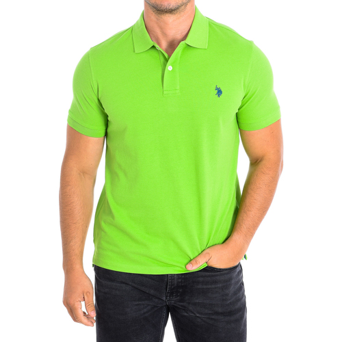 Oblečenie Muž Polokošele s krátkym rukávom U.S Polo Assn. 61423-341 Zelená
