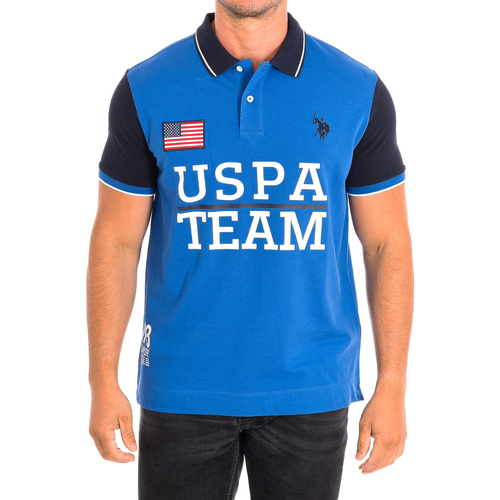 Oblečenie Muž Polokošele s krátkym rukávom U.S Polo Assn. 61429-137 Modrá