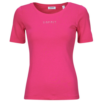 Oblečenie Žena Tričká s krátkym rukávom Esprit TSHIRT SL Ružová