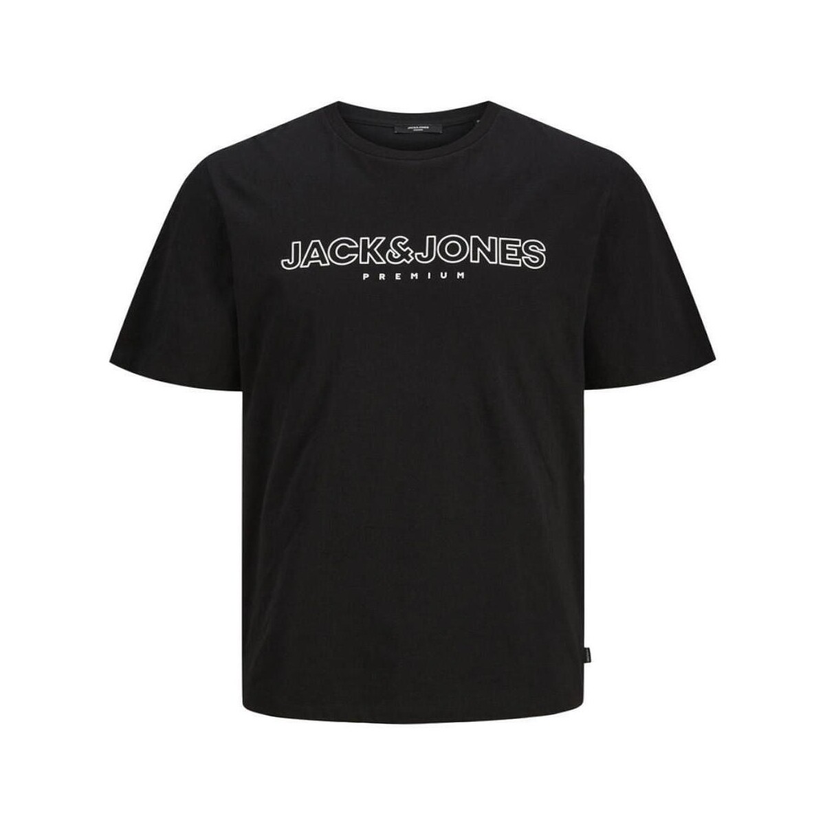Oblečenie Muž Tričká s krátkym rukávom Jack & Jones  Čierna