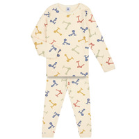 Oblečenie Chlapec Pyžamá a nočné košele Petit Bateau MAMOURS Viacfarebná