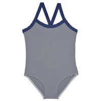 Oblečenie Dievča Plavky jednodielne Petit Bateau MADOC Modrá
