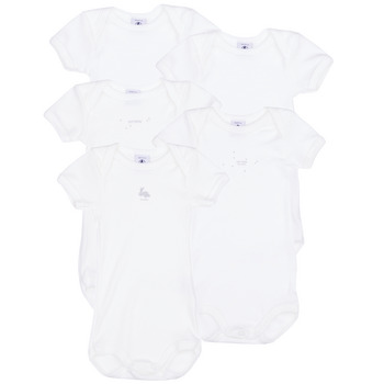 Oblečenie Deti Pyžamá a nočné košele Petit Bateau A09W8 X5 Biela
