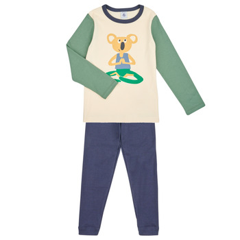 Oblečenie Deti Pyžamá a nočné košele Petit Bateau MANANE Viacfarebná