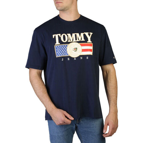 Oblečenie Muž Tričká s krátkym rukávom Tommy Hilfiger - dm0dm15660 Modrá