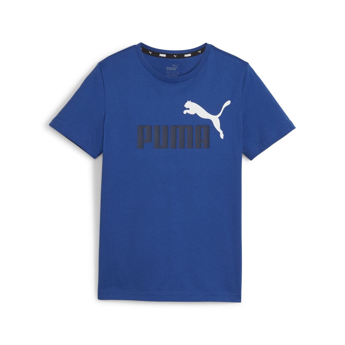 Oblečenie Chlapec Tričká s krátkym rukávom Puma ESS+ 2 COL LOGO TEE B Modrá