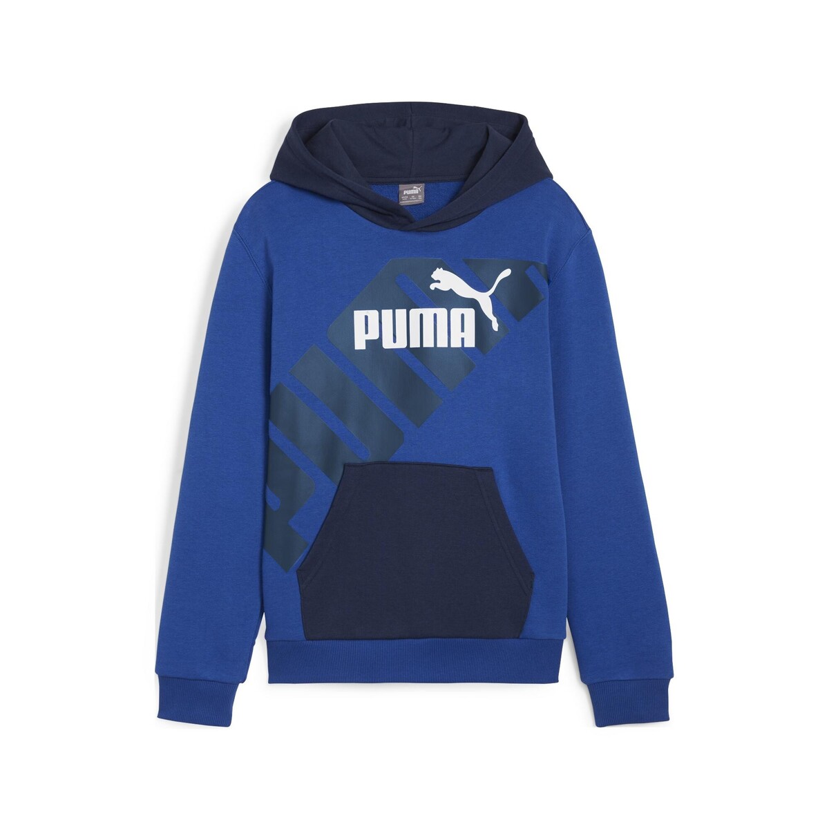 Oblečenie Chlapec Mikiny Puma PUMA POWER GRAPHIC HOODIE TR B Modrá