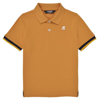 Oblečenie Chlapec Polokošele s krátkym rukávom K-Way P. VINCENT Oranžová