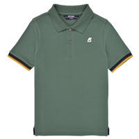 Oblečenie Chlapec Polokošele s krátkym rukávom K-Way P. VINCENT Zelená