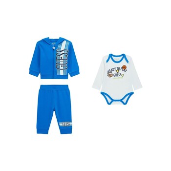 Oblečenie Chlapec Komplety a súpravy Guess P4RG05 Modrá