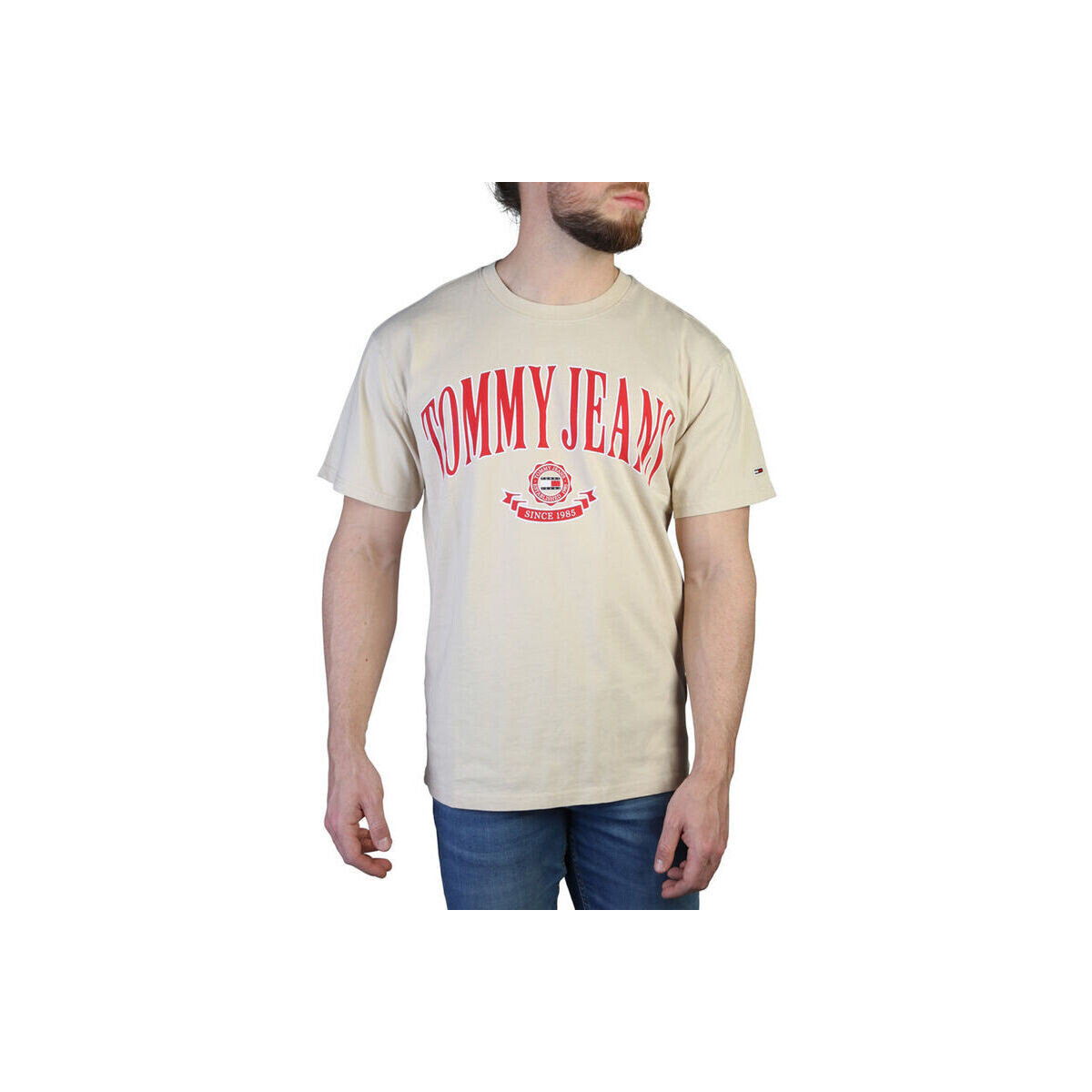 Oblečenie Muž Tričká s krátkym rukávom Tommy Hilfiger - dm0dm16400 Hnedá