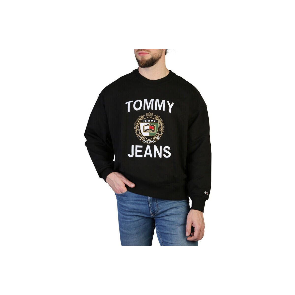 Oblečenie Muž Mikiny Tommy Hilfiger - dm0dm16376 Čierna