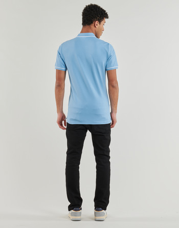 Calvin Klein Jeans TIPPING SLIM POLO Modrá / Modrá