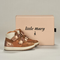 Topánky Dievča Členkové tenisky Little Mary  Biela