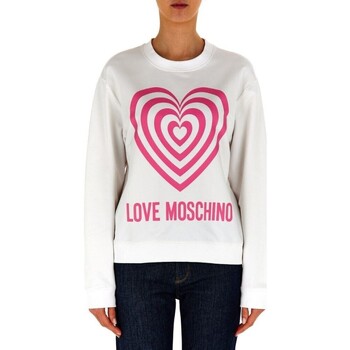 Oblečenie Žena Mikiny Love Moschino  Biela
