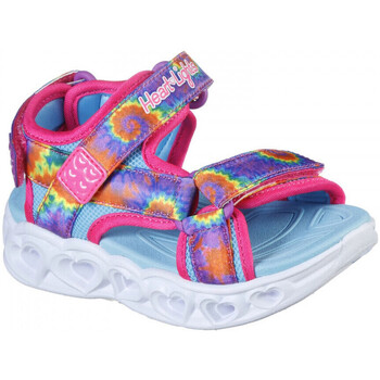 Topánky Dievča Sandále Skechers Heart lights sandals-color gr Viacfarebná