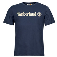 Oblečenie Muž Tričká s krátkym rukávom Timberland Camo Linear Logo Short Sleeve Tee Námornícka modrá
