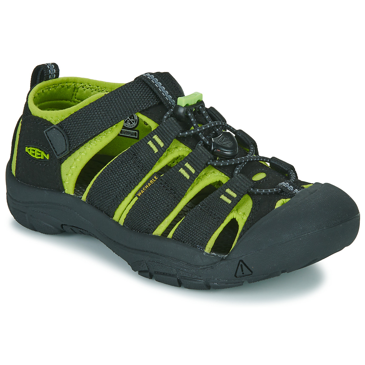Topánky Chlapec Sandále Keen KIDS NEWPORT H2 Čierna / Zelená