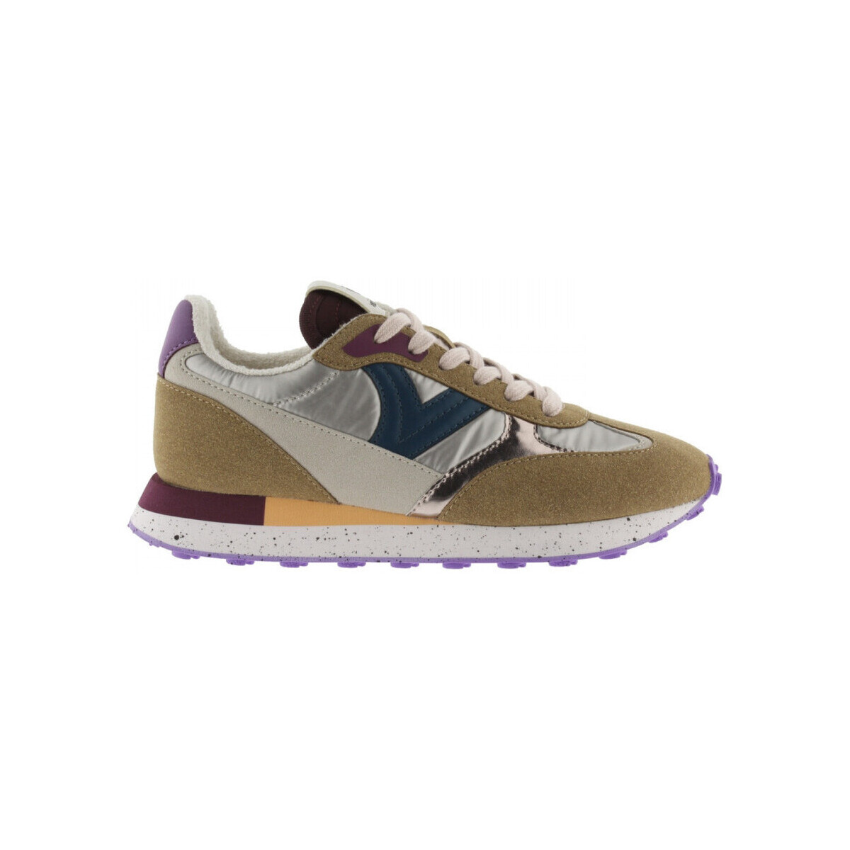 Topánky Žena Bežecká a trailová obuv Victoria Galaxia nylon metal multicolor Béžová