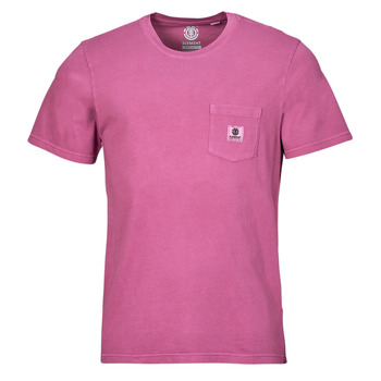 Oblečenie Muž Tričká s krátkym rukávom Element BASIC POCKET PIGMENT SS Ružová