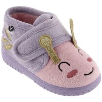 Topánky Deti Detské papuče Victoria Baby Shoes 05119 - Lila Fialová 