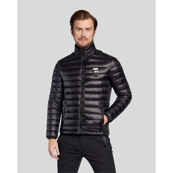 Oblečenie Muž Kabáty Karl Lagerfeld  Čierna