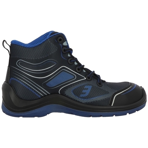 Topánky Muž bezpečnostná obuv Safety Jogger FLOW S1P MID Modrá