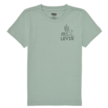 Oblečenie Chlapec Tričká s krátkym rukávom Levi's CACTI CLUB TEE Modrá