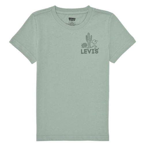 Oblečenie Chlapec Tričká s krátkym rukávom Levi's CACTI CLUB TEE Modrá