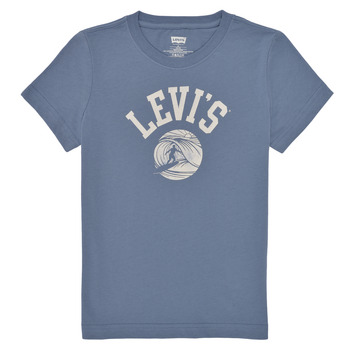 Oblečenie Chlapec Tričká s krátkym rukávom Levi's SURFS UP TEE Modrá