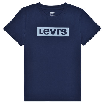 Oblečenie Chlapec Tričká s krátkym rukávom Levi's SHORT SLEEVE GRAPHIC TEE SHIRT Modrá