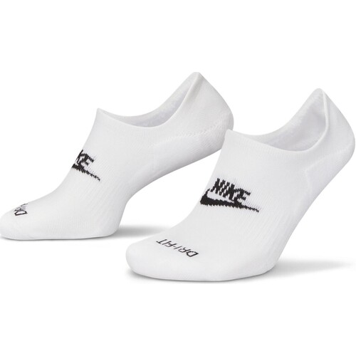 Doplnky Kotníkové ponožky Nike CALCETINES  Everyday Plus Cushioned Biela