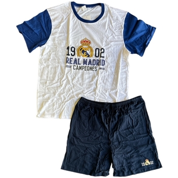 Oblečenie Pyžamá a nočné košele Real Madrid RM251 Biela