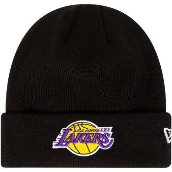 New-Era Essential Cuff Beanie Los Angeles Lakers Hat Čierna