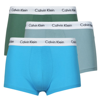 Spodná bielizeň Muž Boxerky Calvin Klein Jeans LOW RISE TRUNK X3 Modrá / Šedá / Modrá