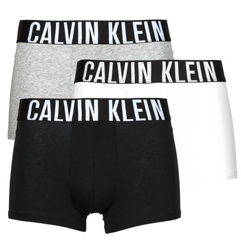 Spodná bielizeň Muž Boxerky Calvin Klein Jeans TRUNK 3PK X3 Čierna / Šedá / Biela