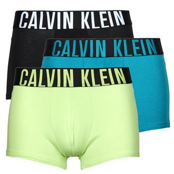 Spodná bielizeň Muž Boxerky Calvin Klein Jeans TRUNK 3PK X3 Biela / Čierna / Modrá
