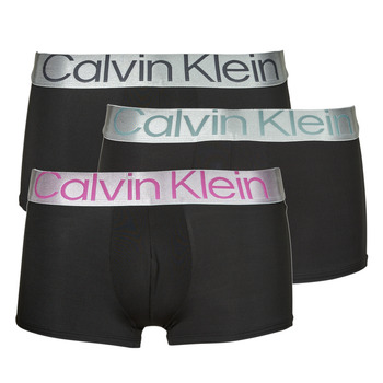 Spodná bielizeň Muž Boxerky Calvin Klein Jeans LOW RISE TRUNK X3 Čierna / Čierna / Čierna