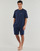 Oblečenie Muž Tričká s krátkym rukávom Calvin Klein Jeans S/S CREW NECK Námornícka modrá