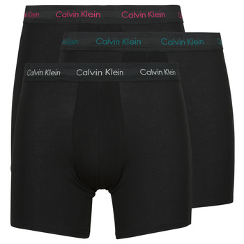 Spodná bielizeň Muž Boxerky Calvin Klein Jeans BOXER BRIEF 3PK X3 Čierna