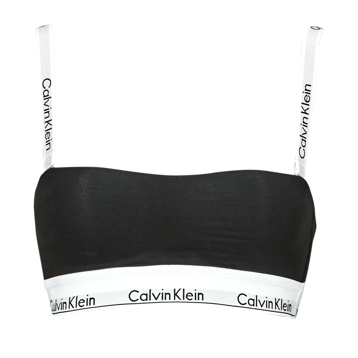 Spodná bielizeň Žena Športové Calvin Klein Jeans LIGHTLY LINED BANDEAU Čierna
