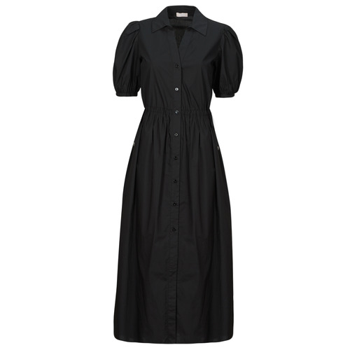 Oblečenie Žena Dlhé šaty Liu Jo MA4084 Čierna