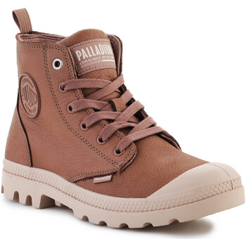 Topánky Členkové tenisky Palladium Unisex topánky  PAMPA 97224-213 Hnedá