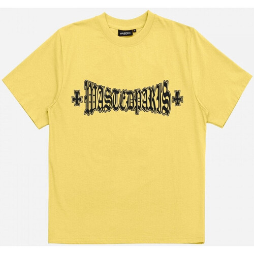 Oblečenie Muž Tričká a polokošele Wasted T-shirt london cross Žltá