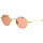 Hodinky & Bižutéria Slnečné okuliare Eyepetizer Occhiali da Sole  Woody C.4-47 Zlatá