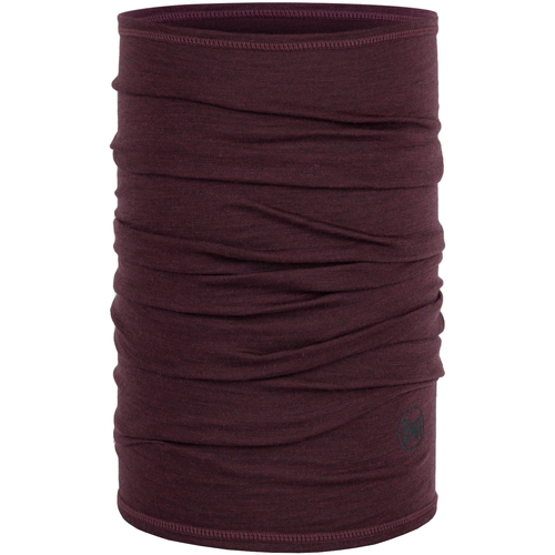 Textilné doplnky Šále, štóle a šatky Buff Merino Lightweight Solid Tube Scarf Bordová